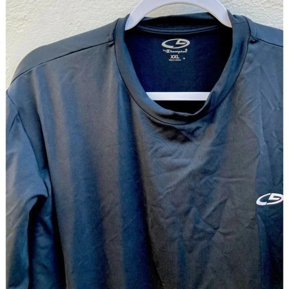Champion C9 XXL Long Sleeve Activewear‎ Base Layer UV Protection Duo Dry Blk NEW - Picture 2 of 5